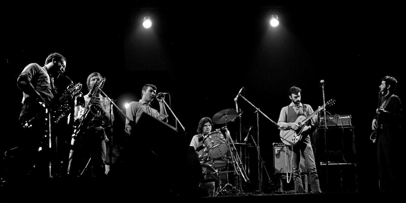 A group of people playing instruments

Description automatically generated